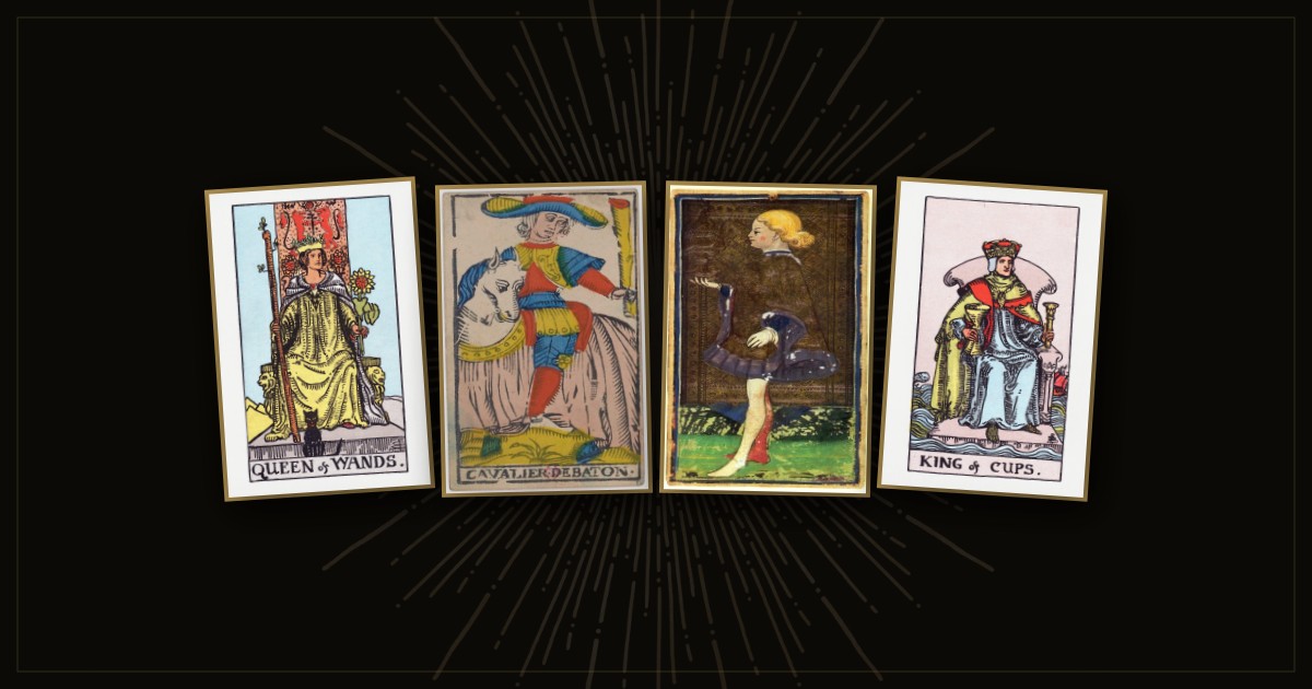 Court Cards Explained: Pages, Knights, Queens, and Kings