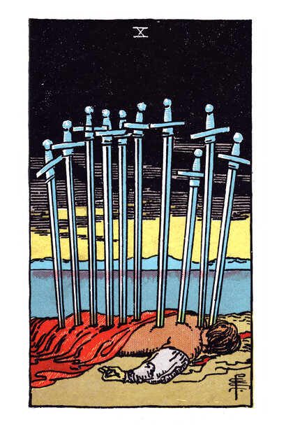 Ten of Swords